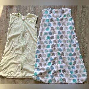 Halo Sleep Sacks- Green and Blue and Gray